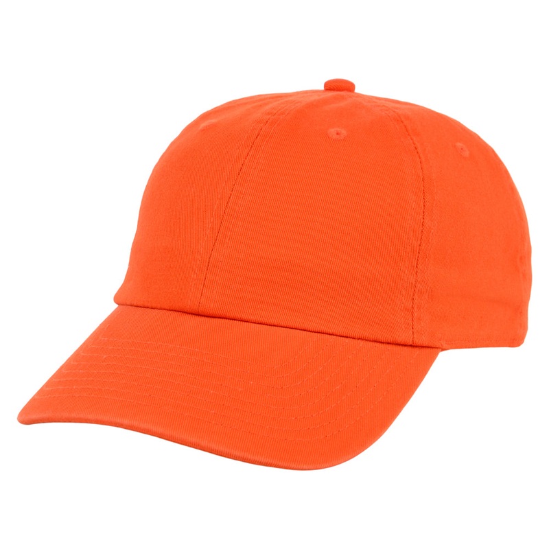 Crowns By Lids Baseline Cap – Orange Adjustable