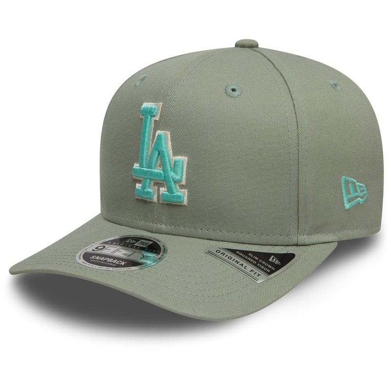 Los Angeles Dodgers 9FIFTY Original Fit Pre Curved World Series Mint Cap L-XL