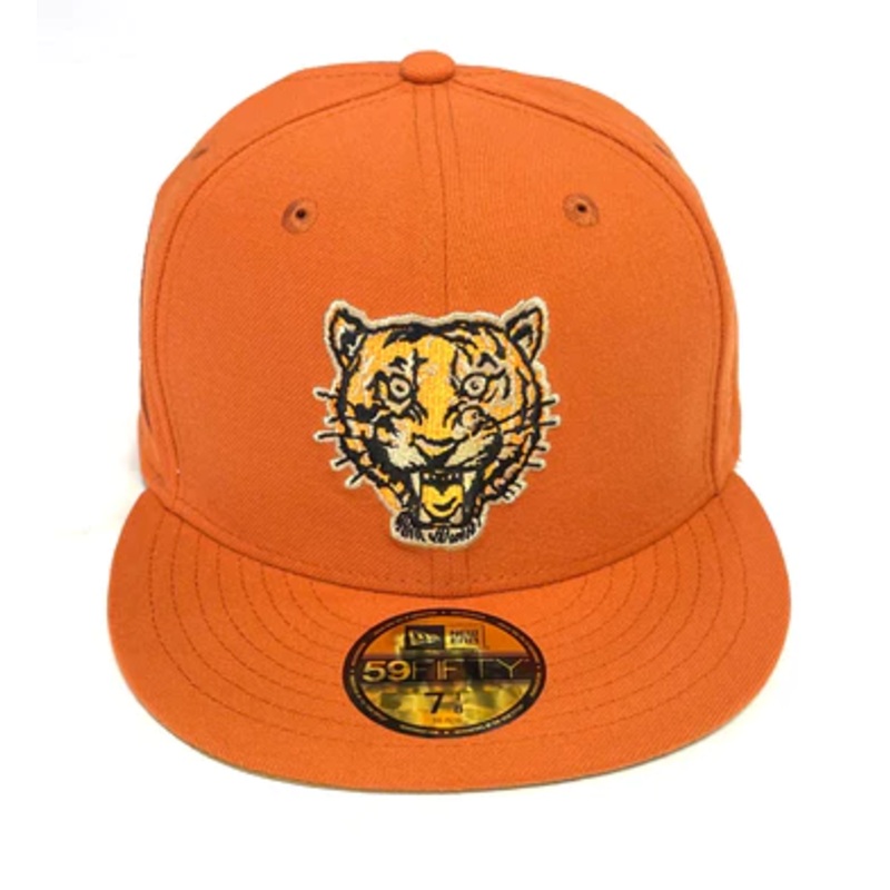 New Era Detroit Tigers Orange Bengal Tiger 59FIFTY Fitted Hat