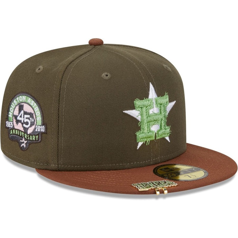 New Era Houston Astros Monster Zombie 2023 59FIFTY Fitted Hat