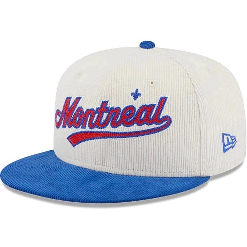 New Era Montreal Expos Vintage Corduroy 2023 59FIFTY Fitted Hat