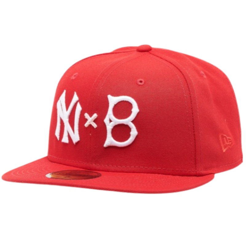 New Era New York Yankees X Brooklyn Dodgers Red 59FIFTY Fitted Hat