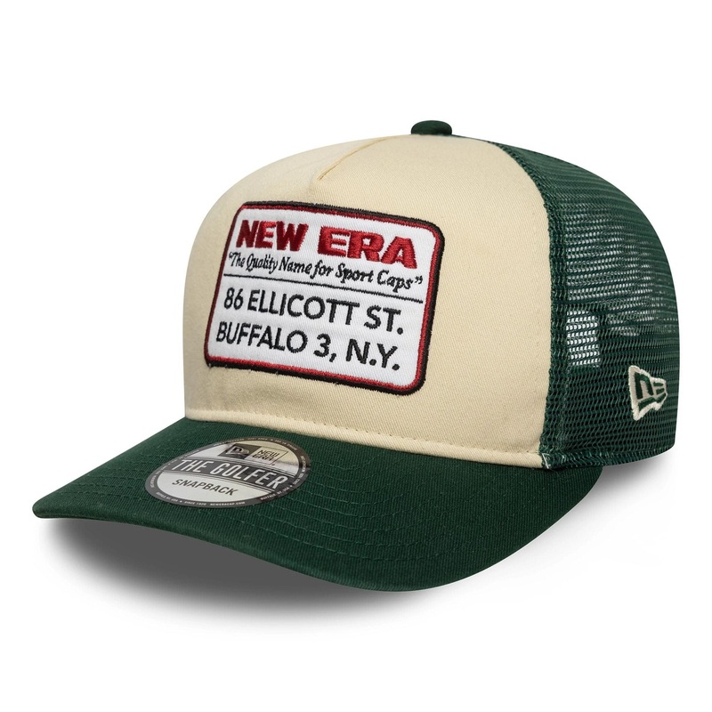 New Era Patch Light Beige 19TWENTY Adjustable Cap OSFM