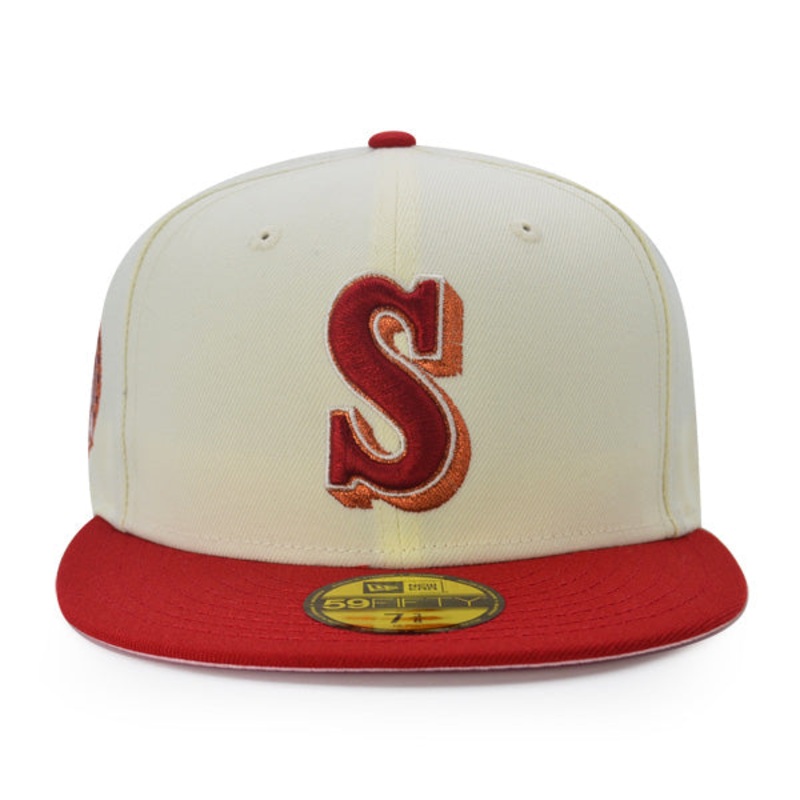 New Era Seattle Mariners 35th Anniversary Chrome/Pinot 59FIFTY Fitted Hat