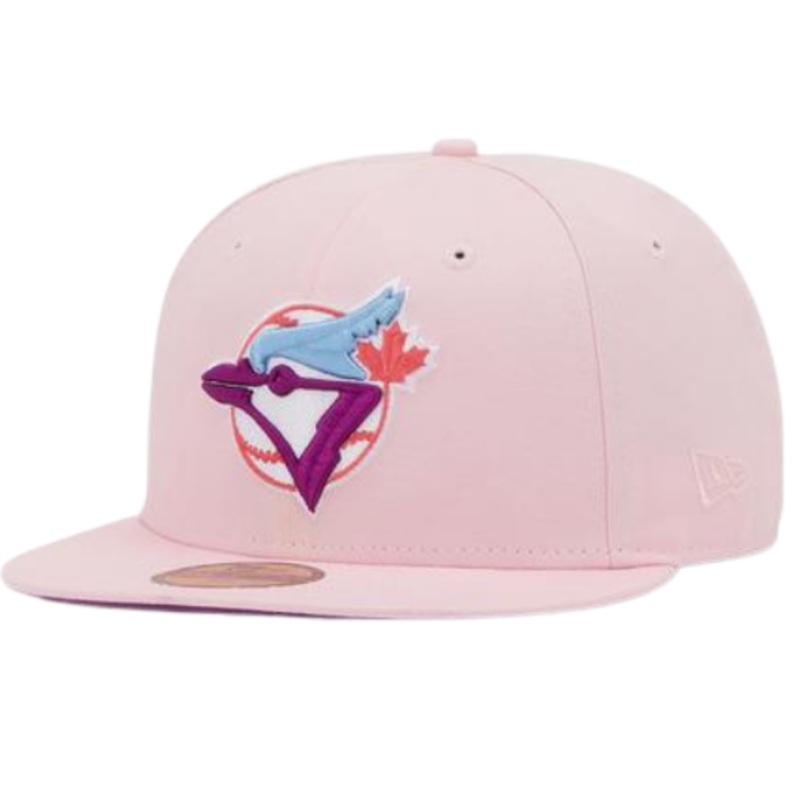 New Era Toronto Blue Jays Pink Purple Under Brim “Freeze Pop Pack” 59Fifty Fitted Hat
