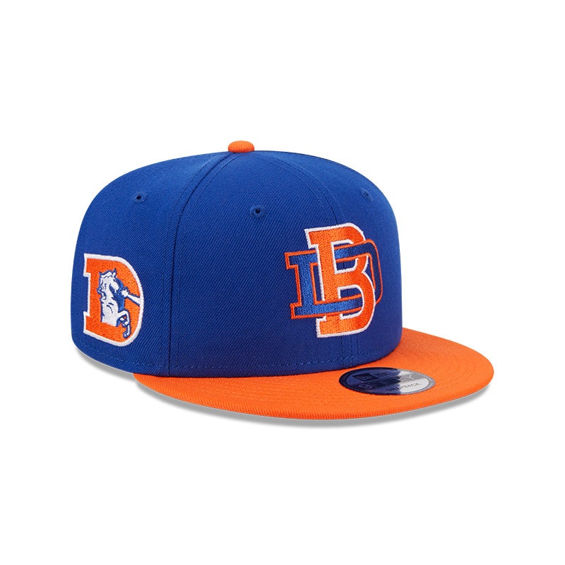 Denver Broncos New Era CITY ORIGINALS 9Fifty Snapback Hat – Royal/Orange