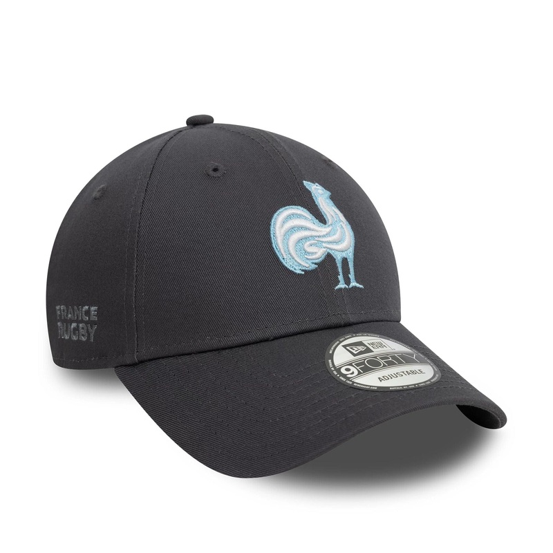 French Federation Of Rugby Seasonal Dark Grey 9FORTY Adjustable Cap OSFM