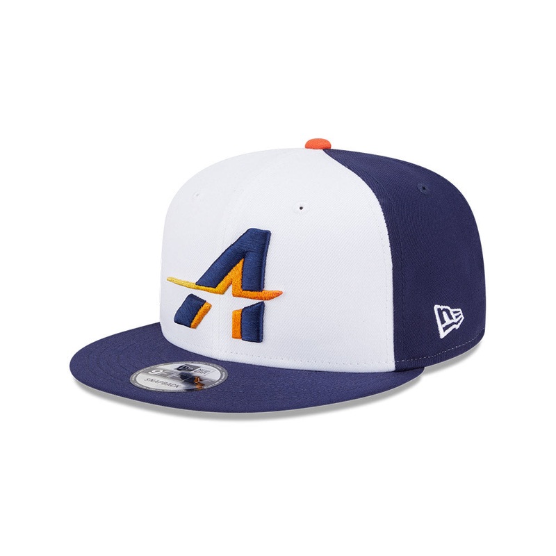 Houston Astros New Era 2025 City Connect 9FIFTY Snapback Hat – White/Navy