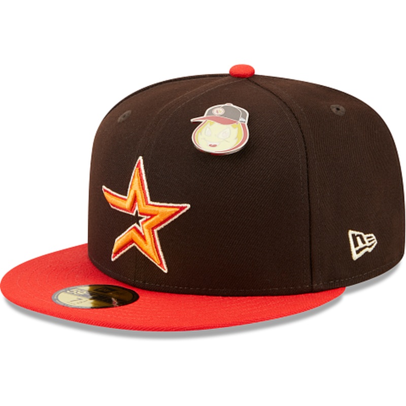 New Era Houston Astros Fire Element 2023 59FIFTY Fitted Hat