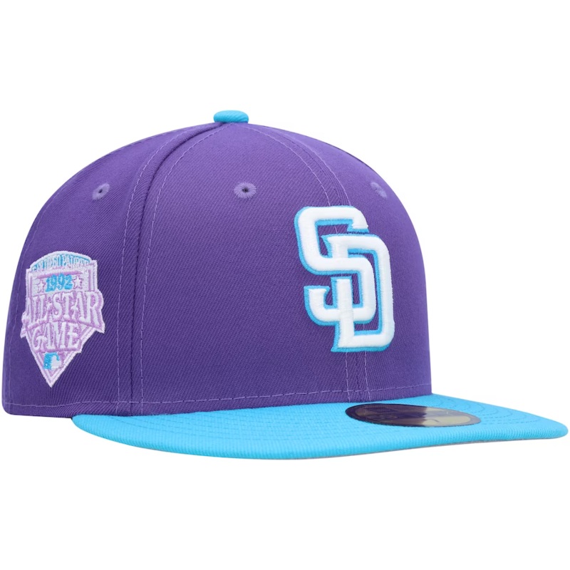 New Era San Diego Padres Purple Vice 2023 59FIFTY Fitted Hat