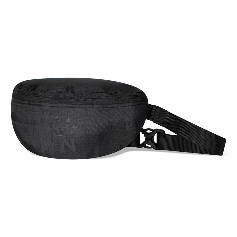 New York Yankees Black On Black Mini Waist Bag OSFM