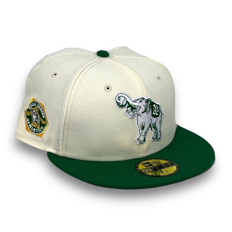 OAKLAND ATHLETICS (OFF-WHITE) (1930 WORLD SERIES) NEW ERA 59FIFTY FITTED 67/8