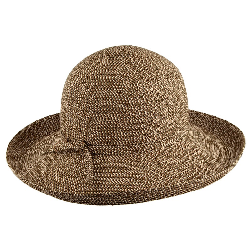 sur la tte Traveller Sun Hat Natural-Black Wholesale Pack Prepack