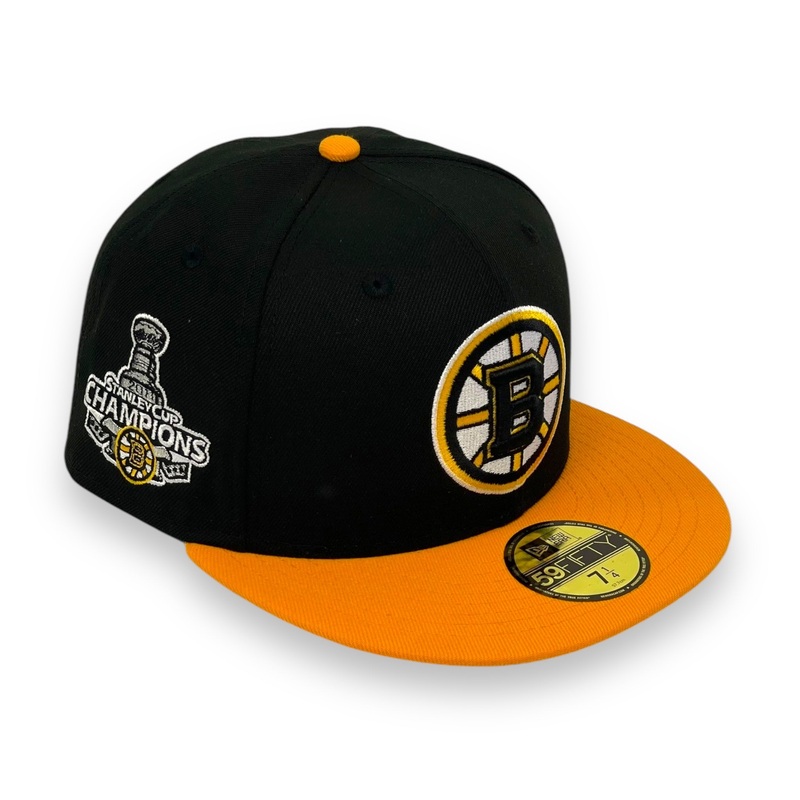 BOSTON BRUINS (BLACK/A-GOLD) (2011 STANLEY CUP) NEW ERA 59FIFTY FITTED 67/8