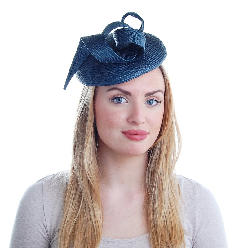 Failsworth Hats Genevieve Pillbox Hat – Dark Teal 1-Size