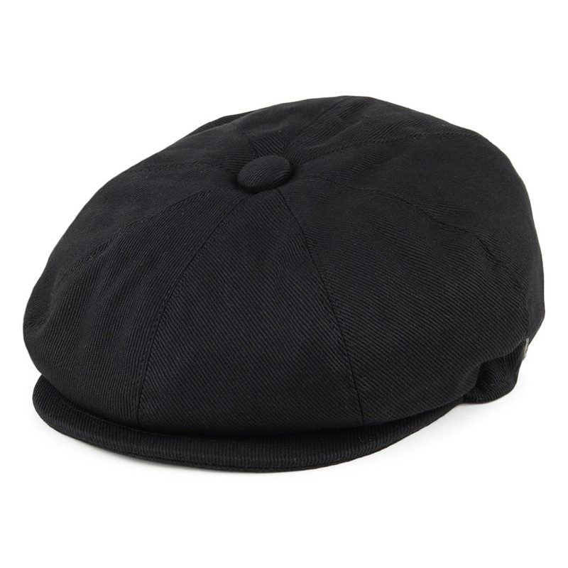 Jaxon & James Cotton Newsboy Cap Black Wholesale Pack Prepack