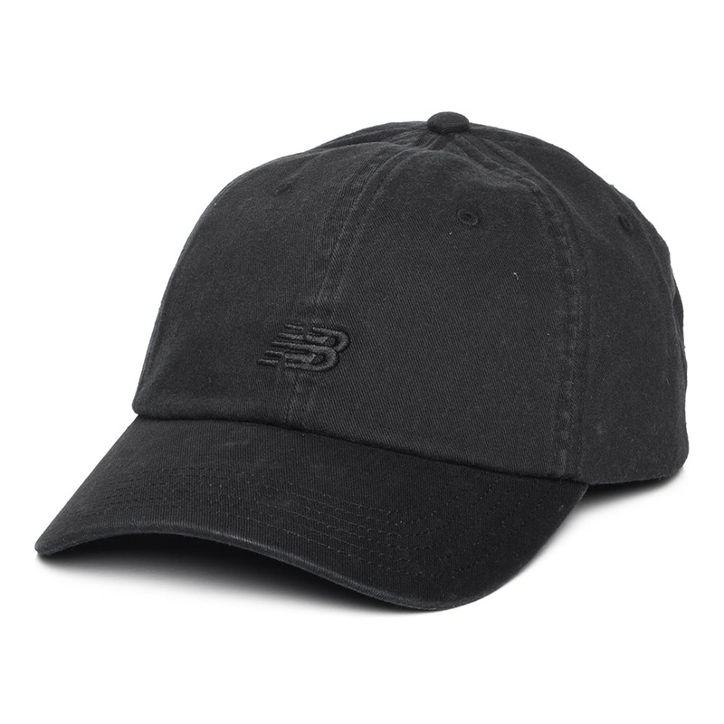 New Balance Hats Classic V 2.0 Cotton Twill Baseball Cap – Black On Black Adjustable