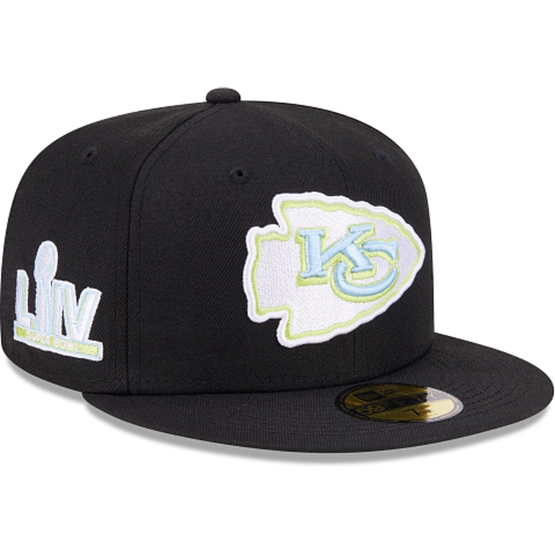 New Era Kansas City Chiefs Colorpack Black 2023 59FIFTY Fitted Hat