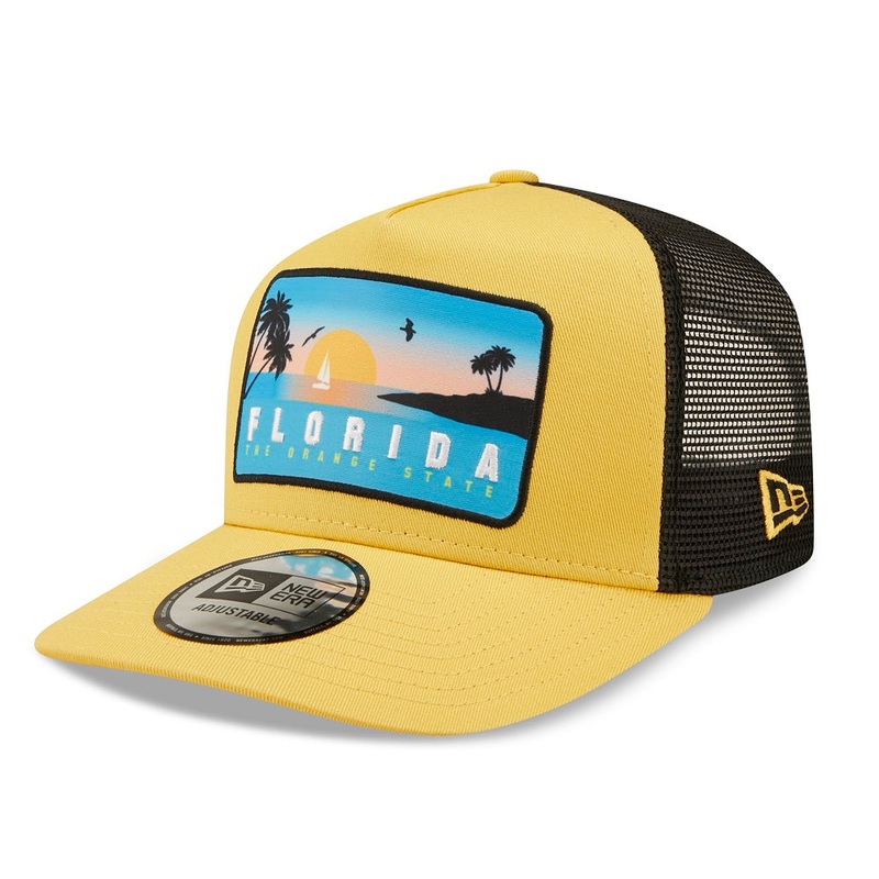 New Era Location Yellow Cap One Size
