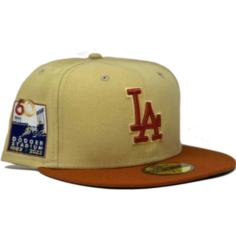 New Era Los Angeles Dodgers 60th Anniversary Vegas Gold” 59FIFTY Fitted Hat