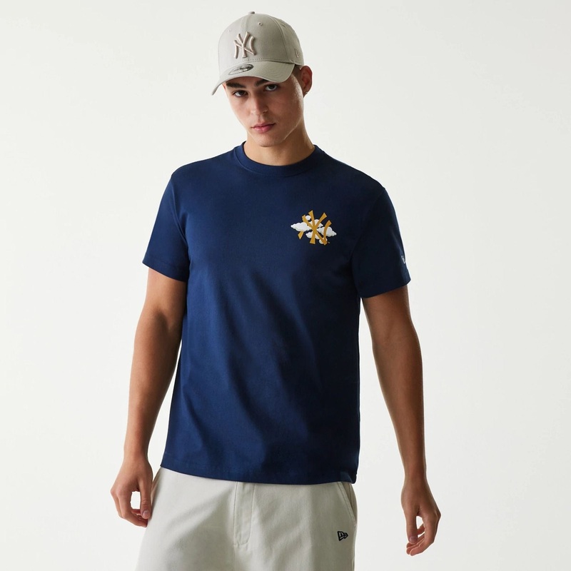 New York Yankees MLB 59FIFTY Pack Cloud Blue T-Shirt XS