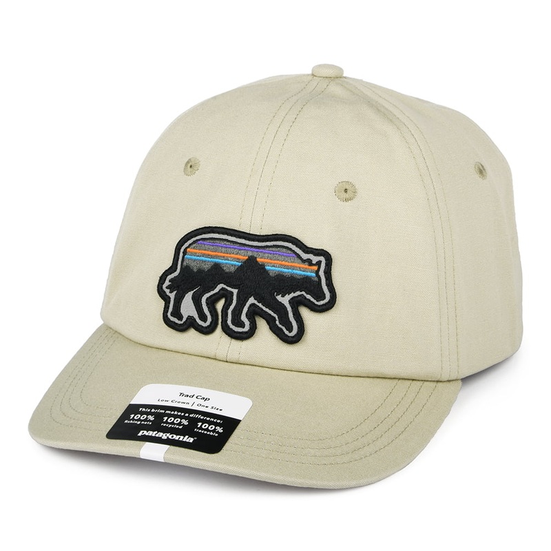 Patagonia Hats Back For Good Trad Organic Cotton Baseball Cap – Tan Adjustable