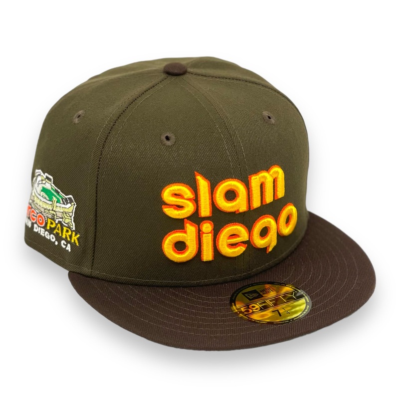 SAN DIEGO PADRES (BROWN) “PETCO PARK” NEW ERA 59FIFTY FITTED 67/8
