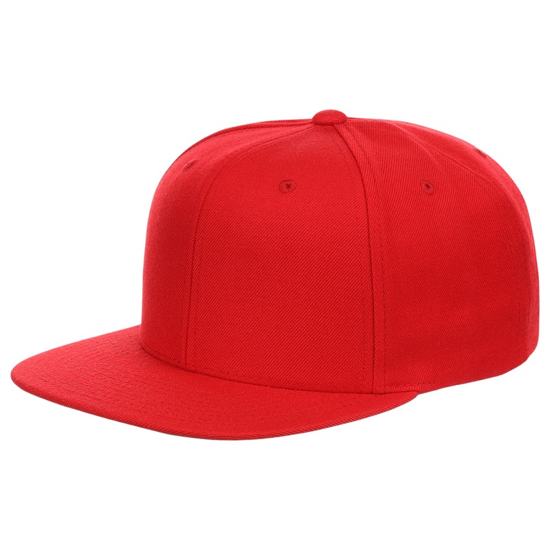 YP Classics Blank Snapback – Red Adjustable