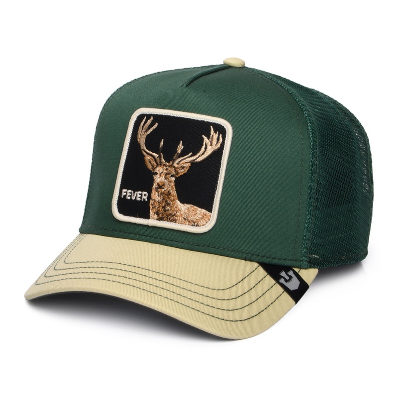 Goorin Bros. Stag Trucker Cap – Green Adjustable