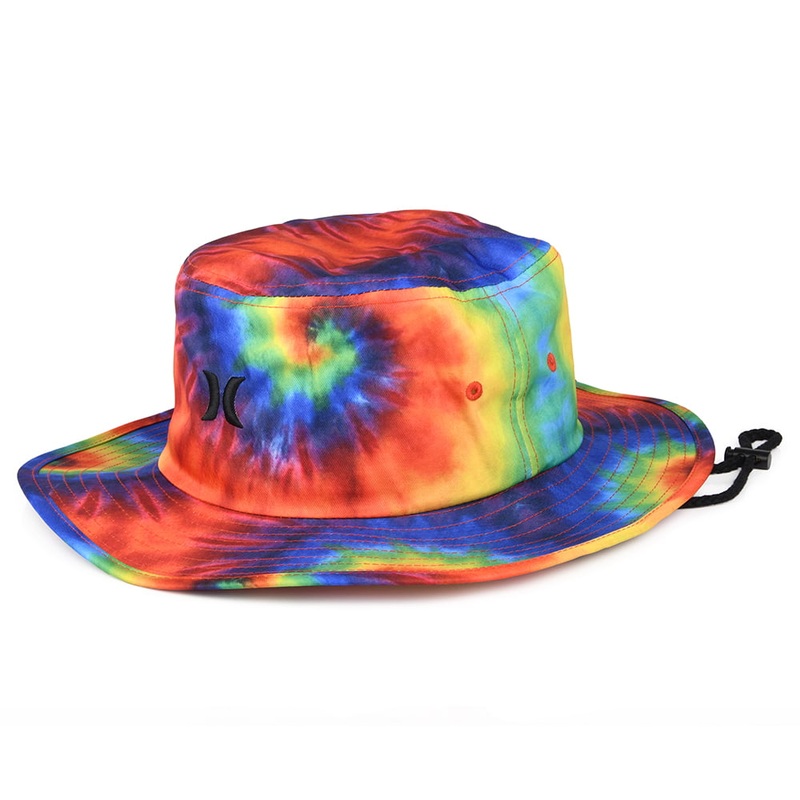 Hurley Hats Pride Tie Dye Boonie Hat – Multi-Coloured Small/Medium