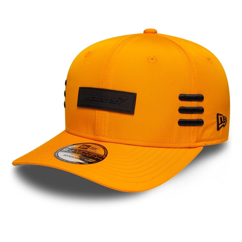 McLaren Automotive P18 Stripe Bright Orange 9SEVENTY Stretch Snap Adjustable Cap OSFM