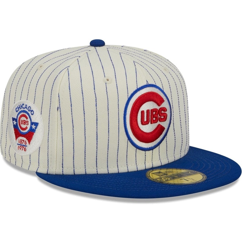 New Era Chicago Cubs Retro Jersey Script 2023 59FIFTY Fitted Hat