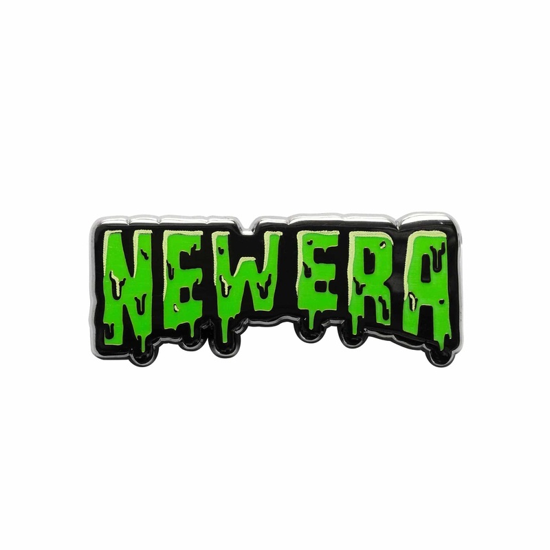 New Era Halloween Slime Green Pin Badge OSFM
