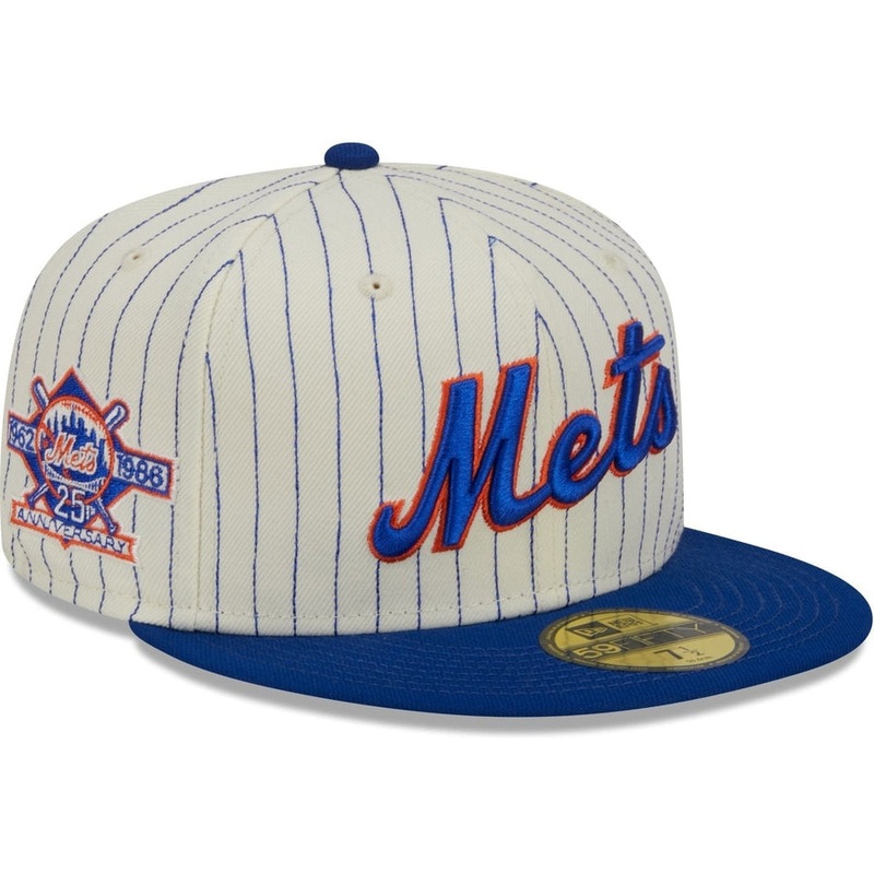 New Era New York Mets Retro Jersey Script 2023 59FIFTY Fitted Hat