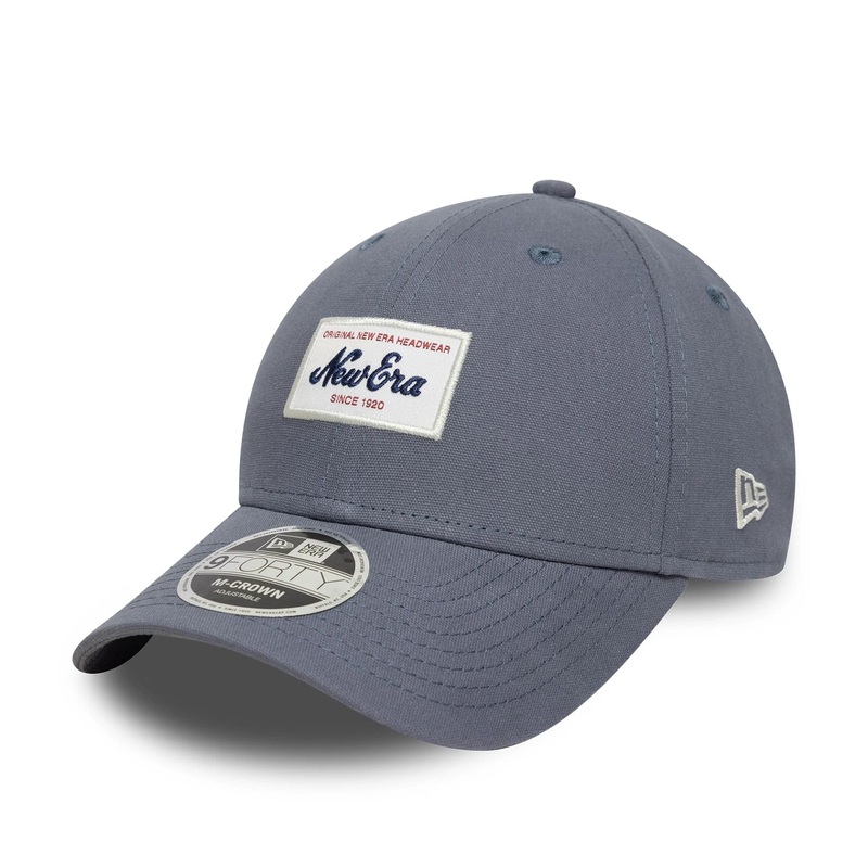 New Era Patch Dark Blue 9FORTY M-Crown Adjustable Cap OSFM