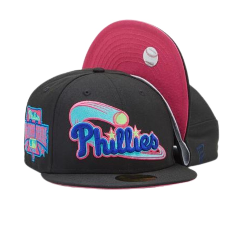 New Era Philadelphia Phillies “SOBE” Pack Pink Under Brim 59FIFTY Fitted Hat