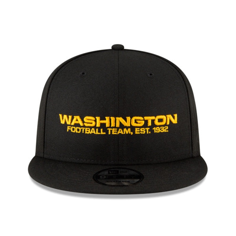 Washington Football Team New Era NFL On-Field 9Fifty Snapback NFL Hat – Black