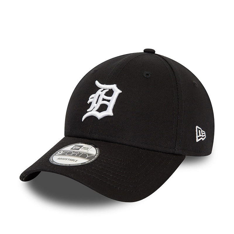 Detroit Tigers 9FORTY League Essential Black/White Cap One Size