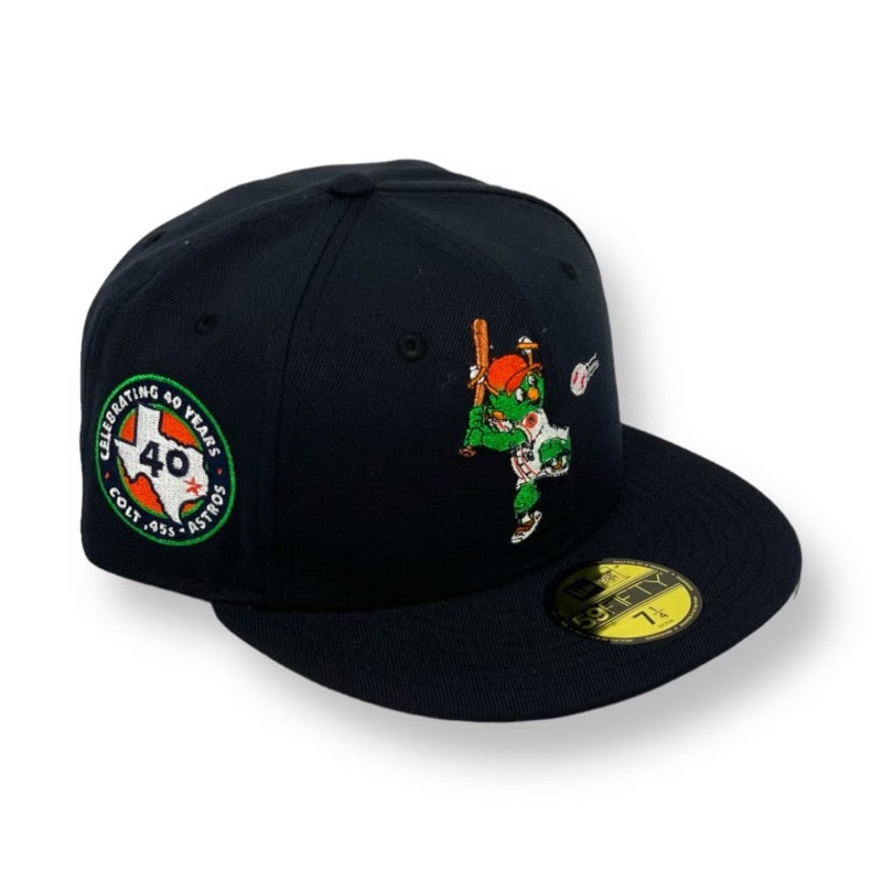 HOUSTON ASTROS (NAVY) (40TH ANN) “MASCOT” NEW ERA 59FIFTY FITTED 67/8