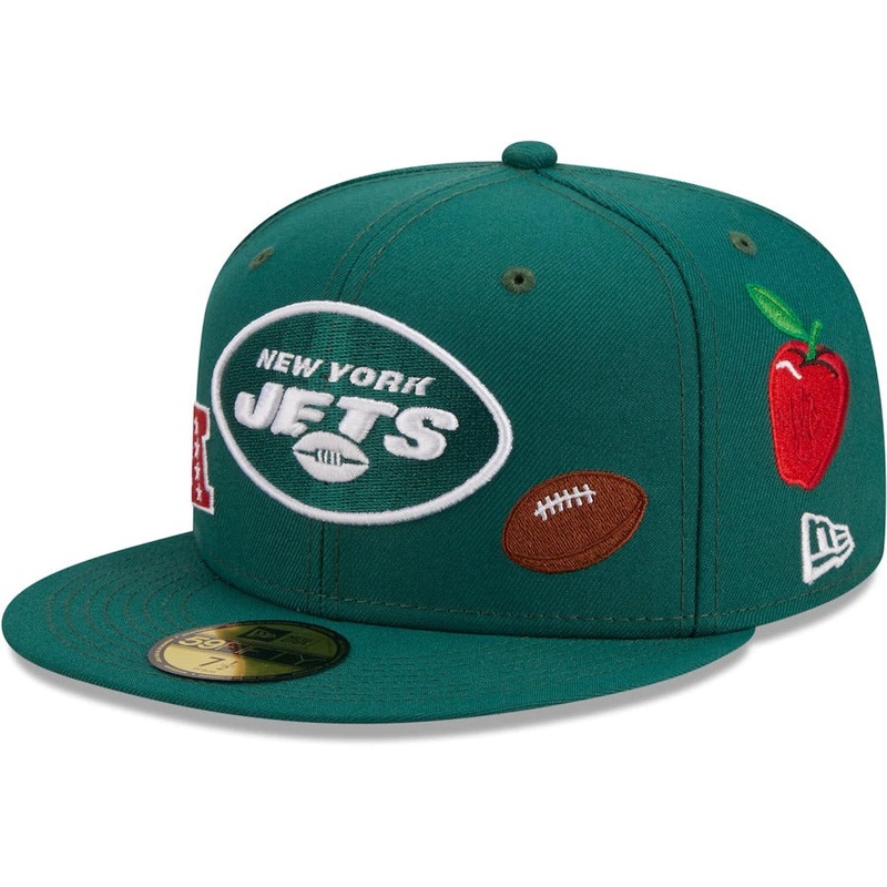 New Era New York Jets Green Team Local 59FIFTY Fitted Hat