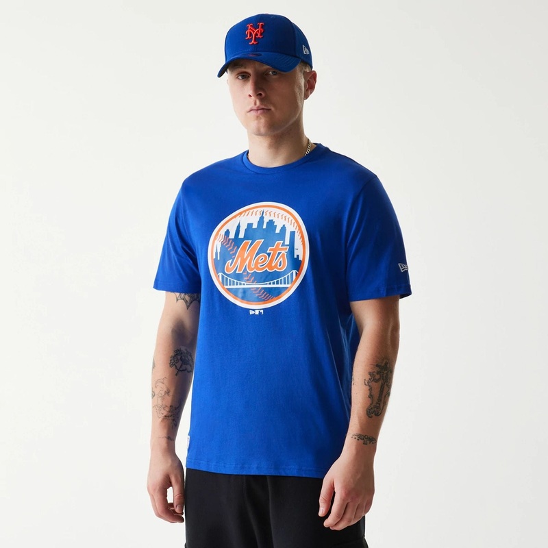 New York Mets MLB Regular Blue T-Shirt XS