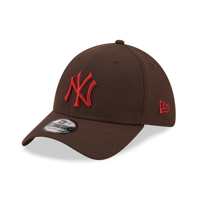 New York Yankees 39THIRTY League Essential Brown Cap XS-S