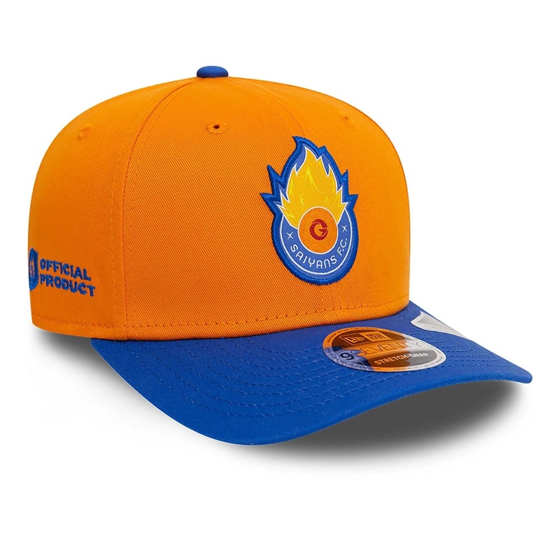 Saiyans FC Kings League Draft Orange 9SEVENTY Stretch Snap Adjustable Cap OSFM
