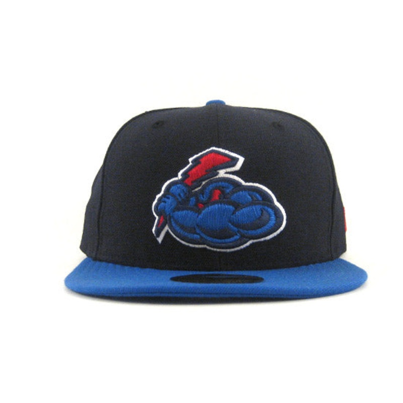 Trenton Thunder 59Fifty New Era Fitted Hats (NAVY ROYAL RED) 7 1/8