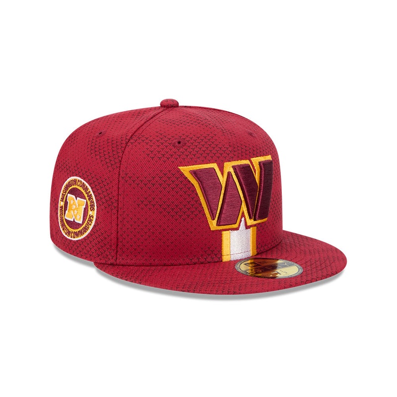 Washington Commanders New Era 2024 Sideline 59FIFTY Fitted Hat – Burgundy 6 7/8