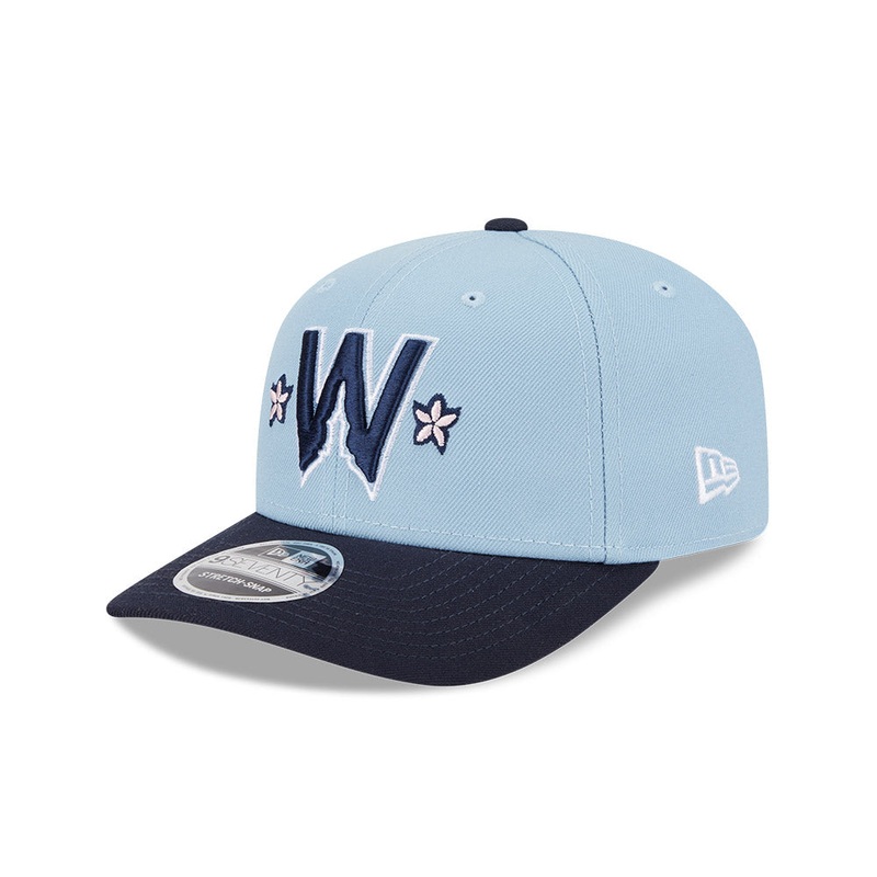 Washington Nationals New Era 2025 City Connect 9SEVENTY Adjustable Hat – Light Blue/Navy