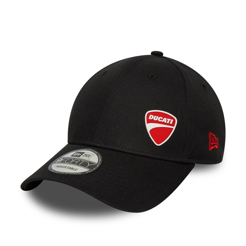 Ducati Motor Logo Flawless Black 9FORTY Adjustable Cap OSFM