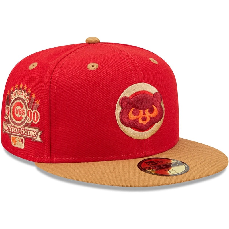 New Era x Lids HD  Chicago Cubs Red Rock 2022 59FIFTY Fitted Cap