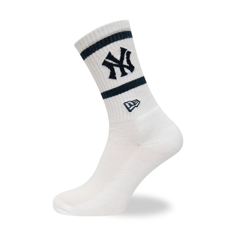 New York Yankees MLB Premium White Socks 2-5