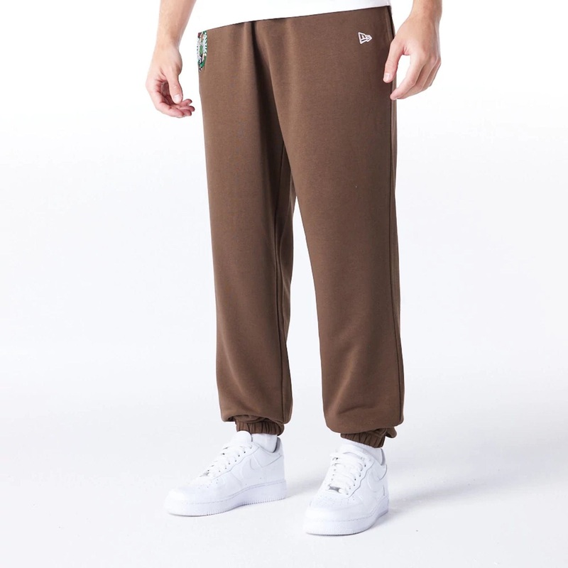 Boston Celtics League Essential Dark Brown Track Joggers XS